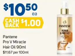 Foodland Pantene Pro V Miracle Hair Oil offer