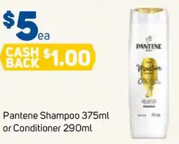 Foodland Pantene Shampoo or Conditioner offer