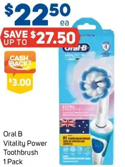 Foodland Oral B Vitality Power Toothbrush offer