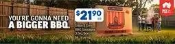 Foodland Slape & Sons BBQ Sausages Box offer