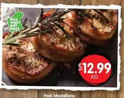 Spudshed Pork Medallions offer