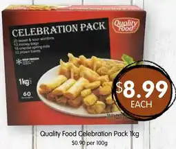 Spudshed Quality Food Celebration Pack offer