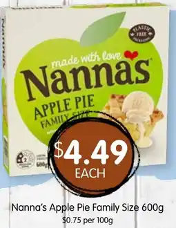 Spudshed Nannas Apple Pie Family Size offer