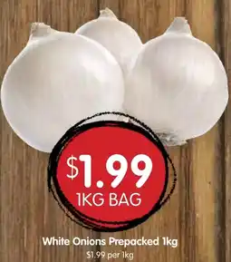 Spudshed White Onions Prepacked offer