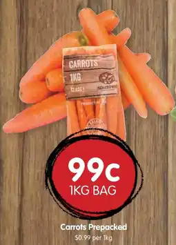 Spudshed Carrots Prepacked offer