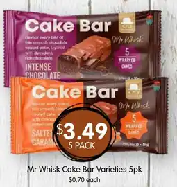 Spudshed Mr Whisk Cake Bar Varieties offer