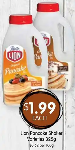 Spudshed Lion Pancake Shaker Varieties offer