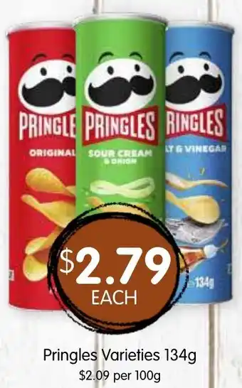 Spudshed Pringles Varieties offer