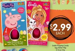 Spudshed Easter Popping Candy Egg Sticker offer
