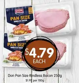 Spudshed Don Pan Size Rindless Bacon offer