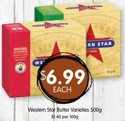 Spudshed Western Star Butter Varieties offer
