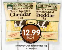 Spudshed Brunswick Cheddar Shredded offer