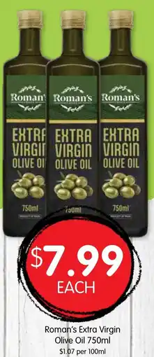 Spudshed Romans Extra Virgin Olive Oil offer