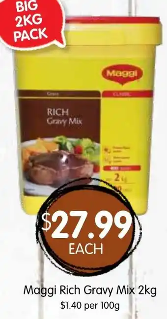 Spudshed Maggi Rich Gravy Mix offer