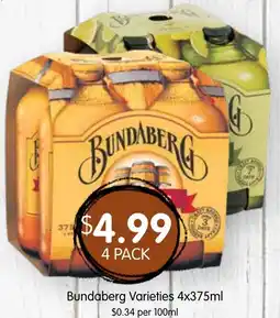 Spudshed Bundaberg Varieties offer