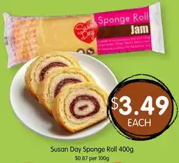 Spudshed Susan Day Sponge Roll offer