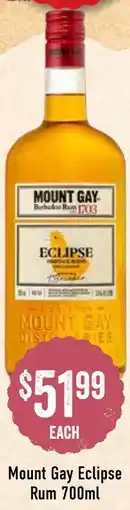 Spudshed Mount Gay Eclipse Rum offer