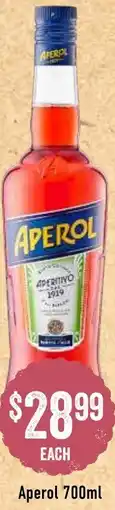 Spudshed Aperol offer