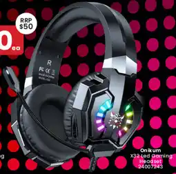 Toymate Onikum X32 Led Gaming Headset offer