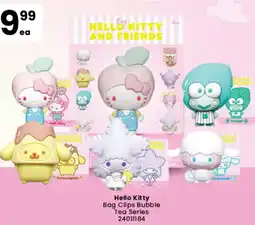 Toymate Hello Kitty Bag Clips Bubble Tea Series offer
