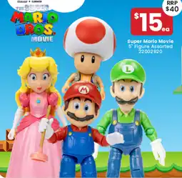 Toymate Super Mario Movie 5 Figure Assorted offer