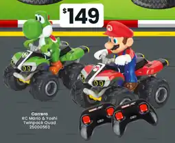 Toymate Carrera rc mario & yoshi twinpack quad offer