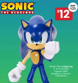Toymate Sonic The Hedgehog 4 Articulated Figures With Accessory Wave 1 offer