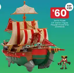 Toymate Sonic Prime 2.5 Action Figure Playset Pirate Ship offer