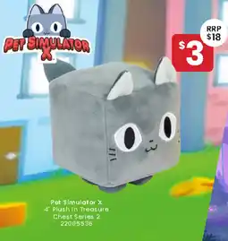 Toymate Pet Simulator X 4 Plush In Treasure Chest Series 2 offer