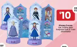 Toymate Disney Frozen Ice Castle Spin Surprise Doll & Cast offer