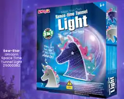 Toymate Sew Star Unicorn Space Time Tunnel Light offer