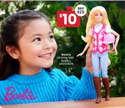 Toymate Barbie Riding Doll Malibu offer