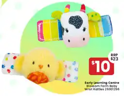 Toymate Early Learning Centre Blossom Farm Baby Wrist Rattles offer