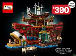 Toymate Lego one piece the baratie floating restaurant 75640 offer