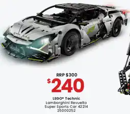 Toymate Lego technic lamborghini revuelto super sports car 42214 offer