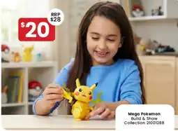 Toymate Mega Pokemon Build & Show Collection offer