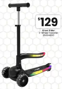 Toymate Glow Rider 3 Wheel Scooter offer
