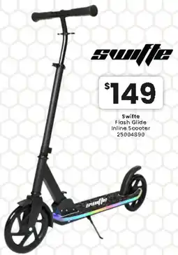 Toymate Swifte Flash Glide Inline Scooter offer