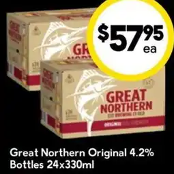 Drakes Great Northern Original 4.2% Bottles offer