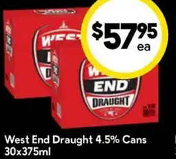 Drakes West End Draught 4.5% Cans offer