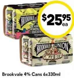 Drakes Brookvale 4% Cans offer