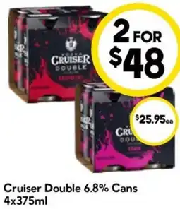Drakes Cruiser Double 6.8% Cans offer