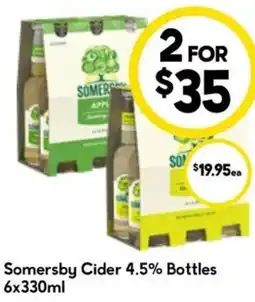 Drakes Somersby Cider 4.5% Bottles offer