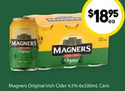 Drakes Magners Original Irish Cider 4.5% Cans offer