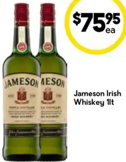 Drakes Jameson Irish Whiskey offer