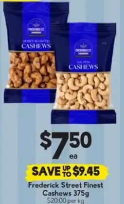 Drakes Frederick Street Finest Cashews offer