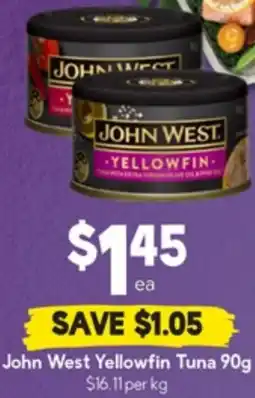 Drakes John West Yellowfin Tuna offer