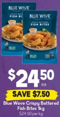 Drakes Blue Wave Crispy Battered Fish Bites offer