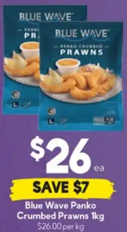 Drakes Blue Wave Panko Crumbed Prawns offer