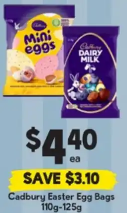 Drakes Cadbury Easter Egg Bags offer